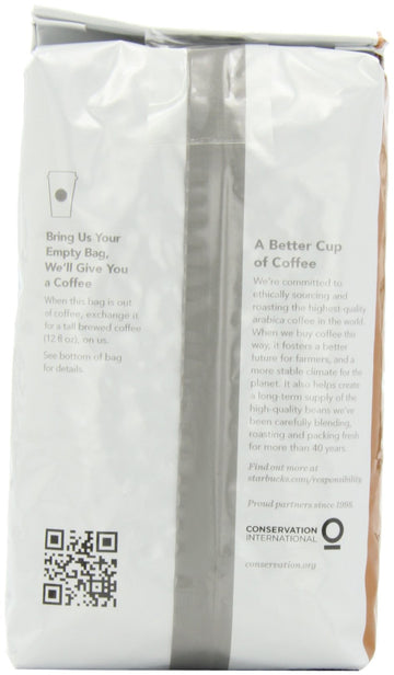 Starbucks House Blend Whole Bean Coffee, 12 Ounce (Pack Of 6)