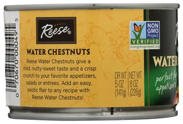 Reese Whole Water Chestnuts 8 Oz (Pack Of 3)