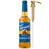 Torani Sugar Free Coffee Syrup, Pumpkin Pie Flavored Syrup for Drinks, Zero Calorie, Pump Included, 25.4 Fl Oz