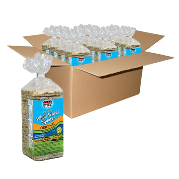 Only Kosher Candy Ultra Thin Whole Wheat Cakes Squares, (Pack Of 12)