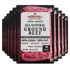 Nebraska Star Beef All Natural Angus Ground Beef 80/20 - 30 Count (1 lb Packages)