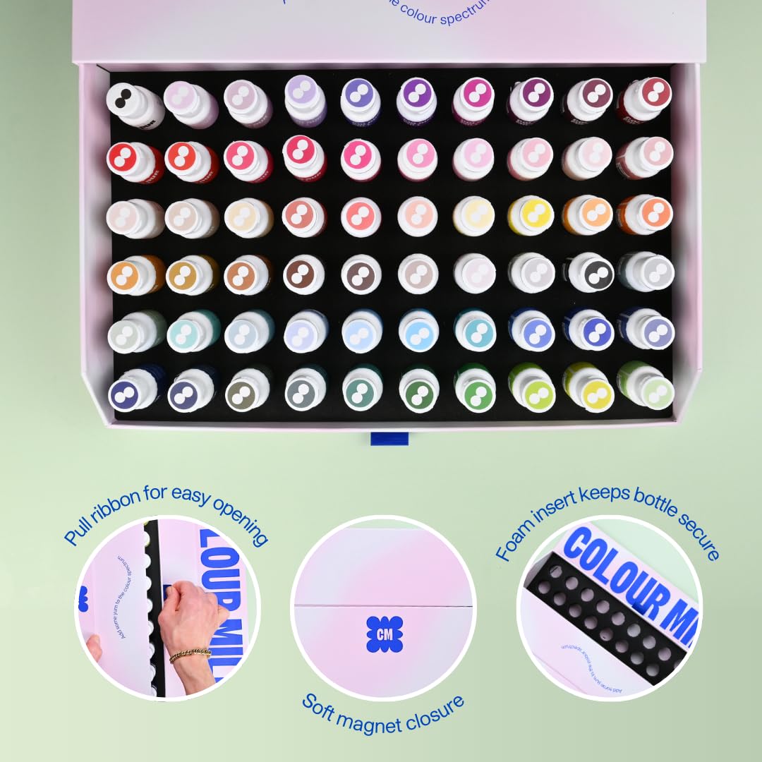 Colour Mill Oil-Based Food Coloring, 20 Milliliters - Complete Collection - All 60 Colors