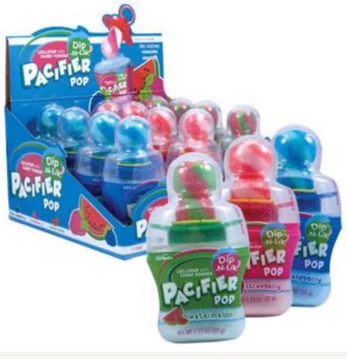 Kokos Popcifier Dip-N-Lik Candy, 12 count