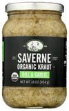 Saverne Artisanal Kraut: Dill & Garlic (Pack Of 3) 16 Oz Jars