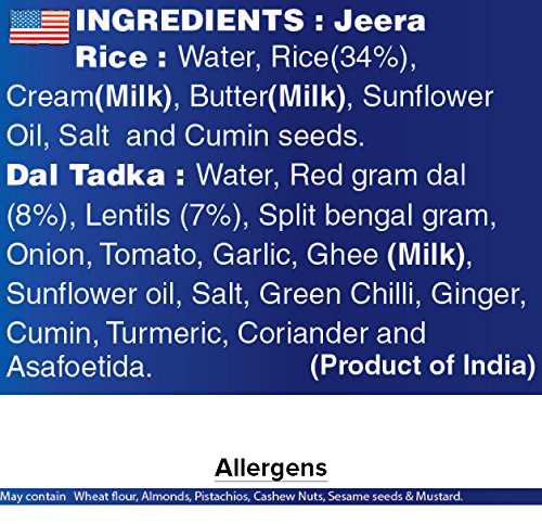 Gits Ready To Eat Jeera Rice & Dal Tadka - Combo Meal, 375G