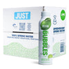 Just Bubbles Lime - Pure Premium Sparkling Spring Water In A Fully Recyclable Reusable Eco-Friendly Bottle - 100% Mountain-Sourc