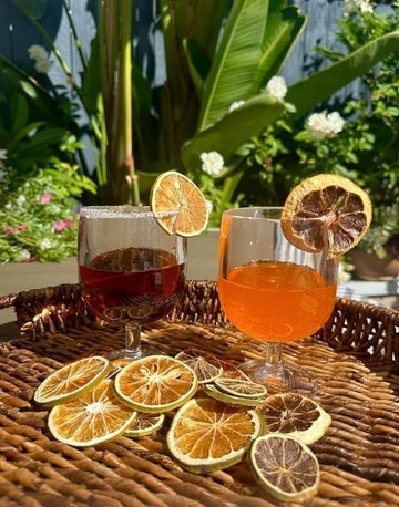 Utama Dehydrated Citrus Mixed Dried Fruit Box - Lemon, Lime, Orange, G fruit - Small Cocktail Food Garnishing