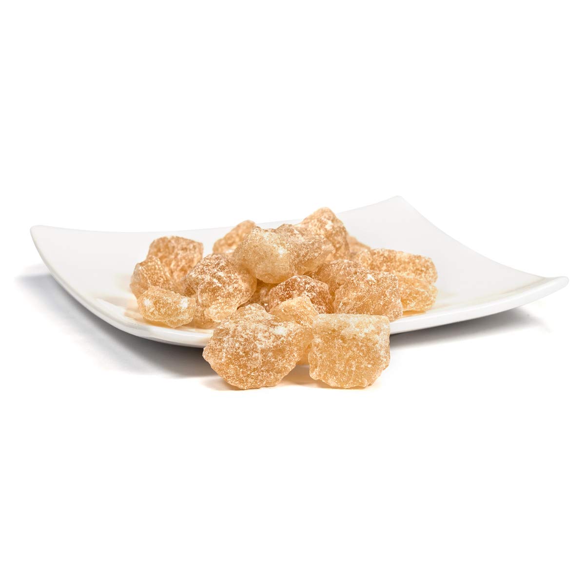 NESTLADY Yellow Rock Sugar - 100% Natural Crystallized Sugar 1LB (454G)