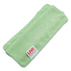 Boardwalk 2164037 16 In. X 16 In. Microfiber Cleaning Cloths - Green (24/Pack)