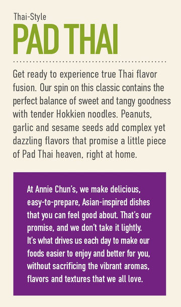 Annie chuns Noodle Bowl Pad Thai Non-gMO Vegan 8.4 Ounce