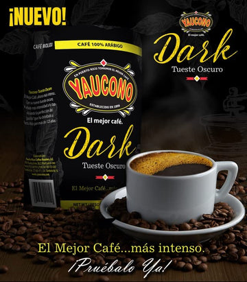 Yaucono Dark Roast Ground Coffee, Puerto Rico, 100% Arabica, 10 Ounce