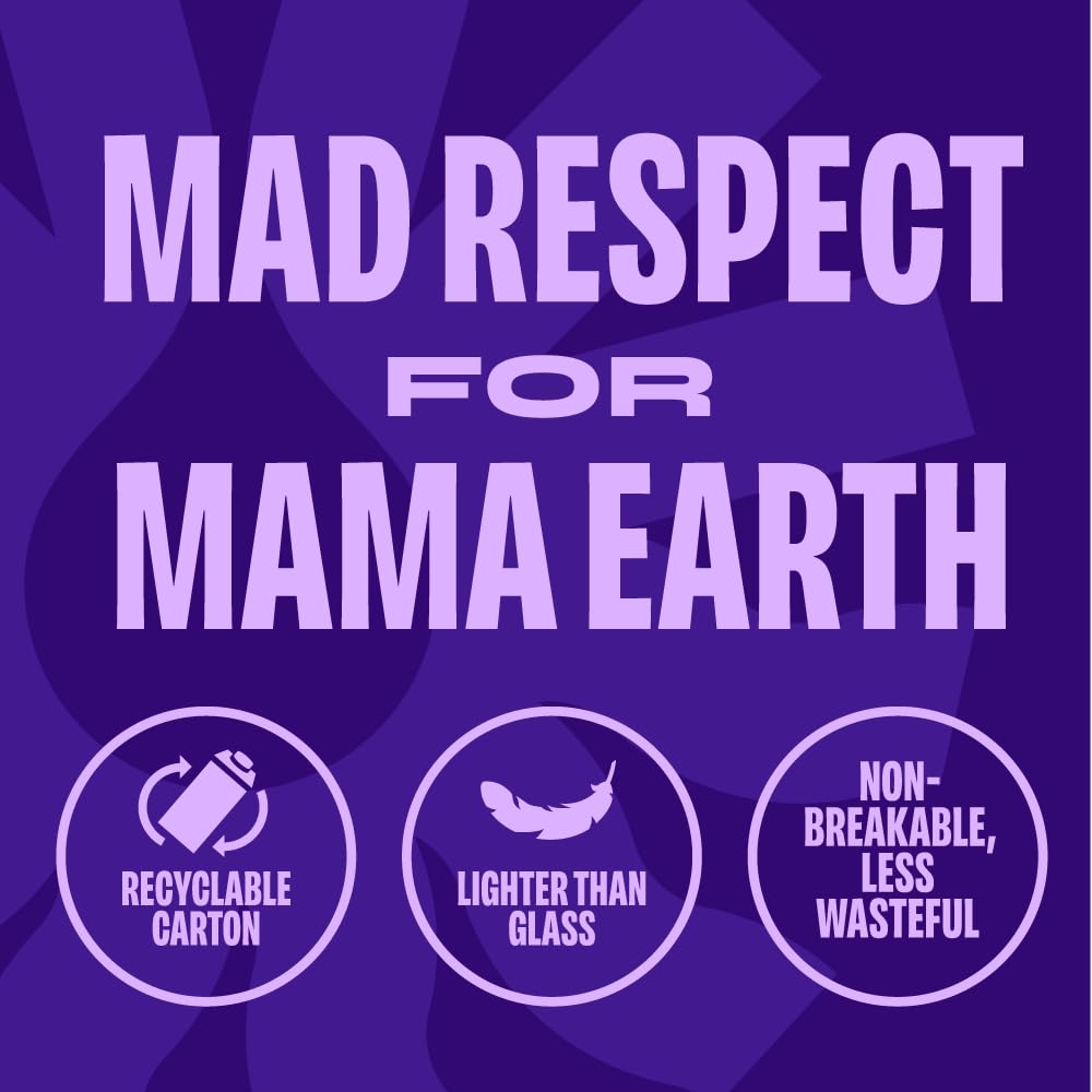 Revl Fruits 100% Juice, No Added Sugar, Cranberry Pomegranate Acai, Berry Wild, 32 Fl Oz. Carton (Pack Of 6)