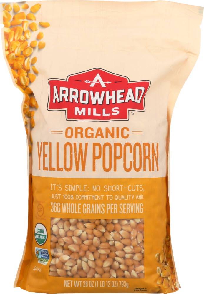 Arrowhead Mills Organic Popcorn - 28 oz