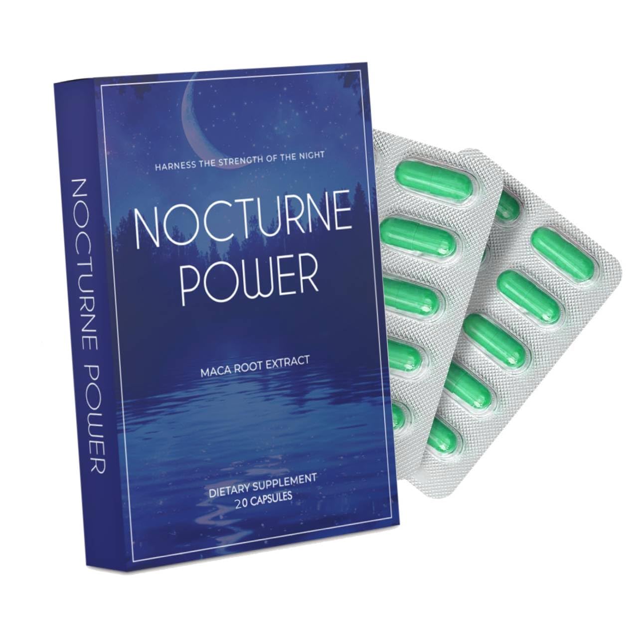 Night Man Magic Bold & Energizing Beads - Extra Strength Formula | 10-Count Power Pearls - A Strong Choice