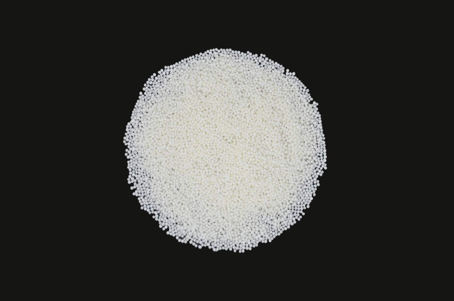 Mystic Sprinkles Solid Color Nonpareils 3.8Oz Bottle (Wonderfully White)