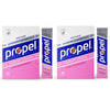 Propel Powder Packets, Raspberry Lemonade With Electrolytes, Vitamins And No Sugar, 20 Count (Pack Of 2) - In Garizze Box