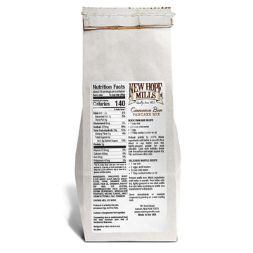 Cinnamon Bun Pancake Mix, By New Hope Mills, Quick Recipe, Sweet Cinnamon Aroma, No-Fuss Breakfast 18 Oz