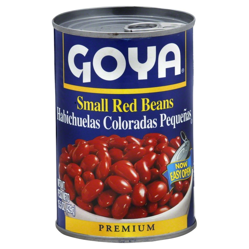 Goya Small Red Beans 15.5 oz (Pack of 12)