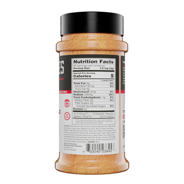 Heath Riles BBQ Rub - Parmesan Garlic Seasoning, 8 oz. - Champion Pitmaster Recipe for smoky aroma & Grilling