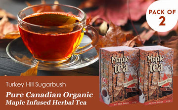 Turkey Hill Sugarbush Premium 100% Pure Canadian Maple Infused Tea (Pack Of 2, 20 Count)