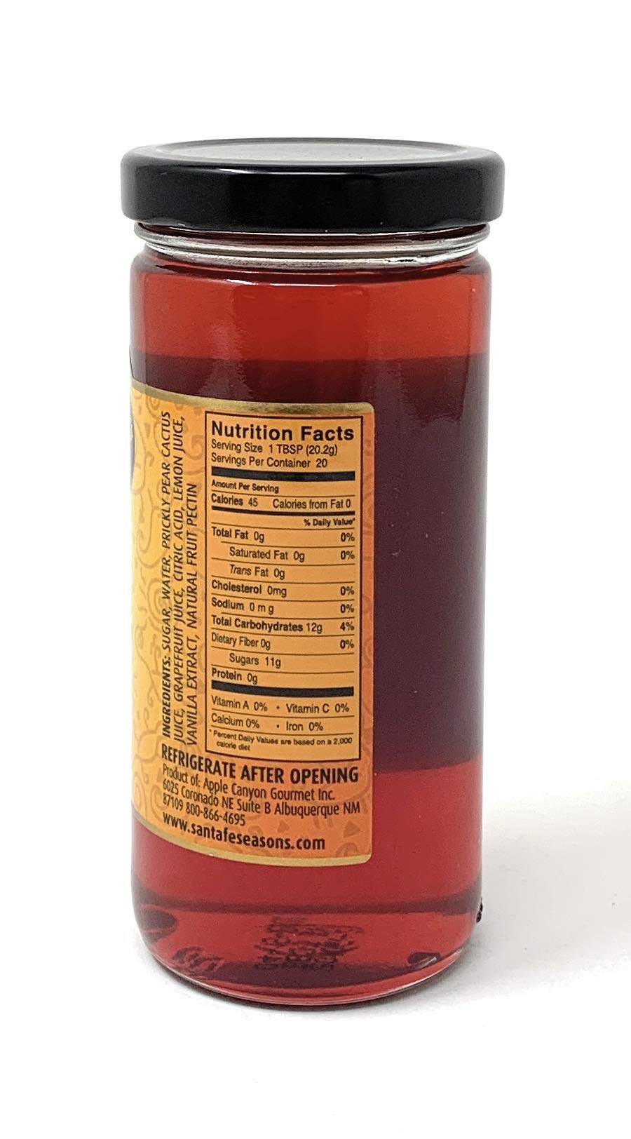 Santa Fe Seasons (Prickly Pear Cactus Jelly 10 Ounce)