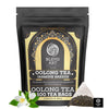 Jasmine Oolong Tea Bags, 100 Count Plant Based Gluten Free High Mountain Oolong Tea - Unsweetened Tea | Light & Floral | Hot Bre