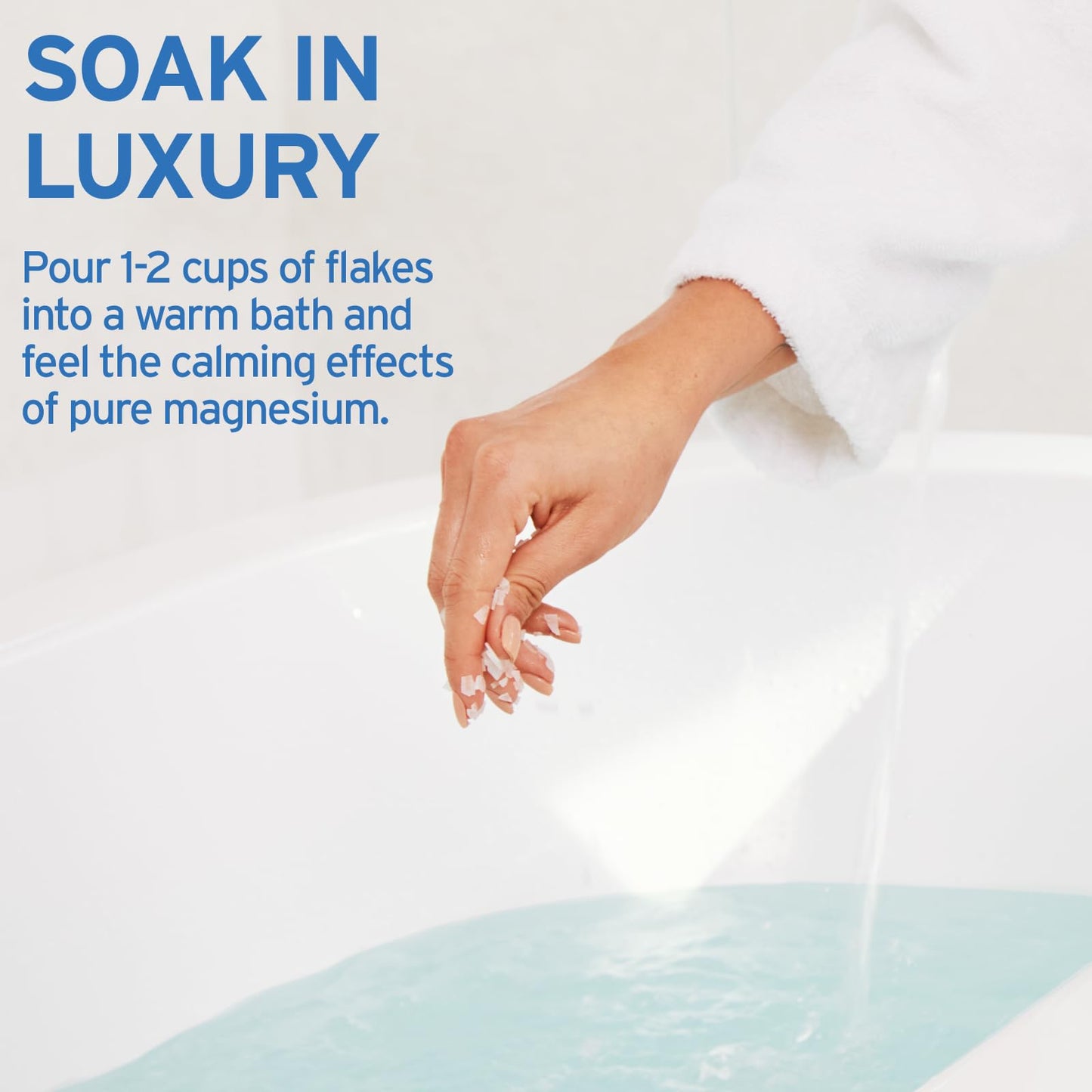 Life-Flo Pure Magnesium Flakes | Magnesium Chloride Brine from Zechstein Seabed | For Relaxing & Rejuvenating Body and Foot Soak