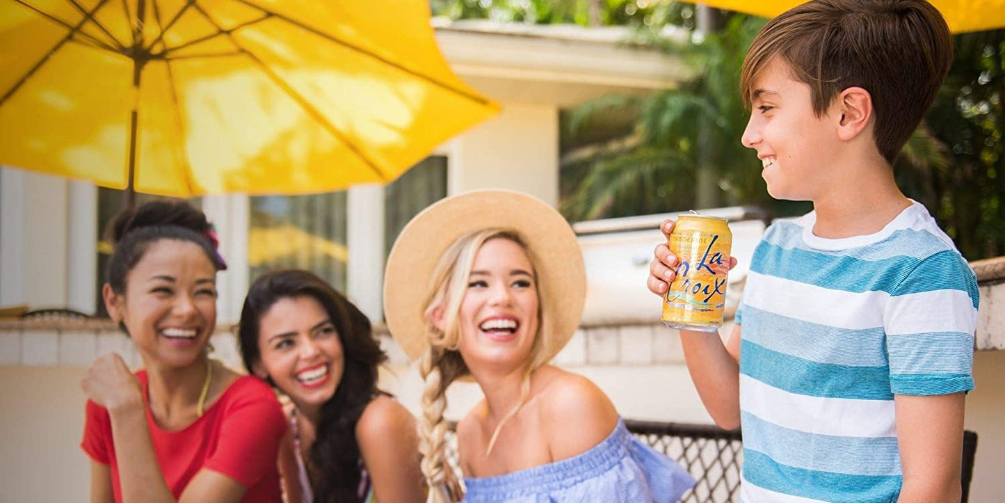 La Croix Sparkling Water Variety Pack, 12 Fl Oz Cans - In Sanisco Box (18 Pack) (La Croix)
