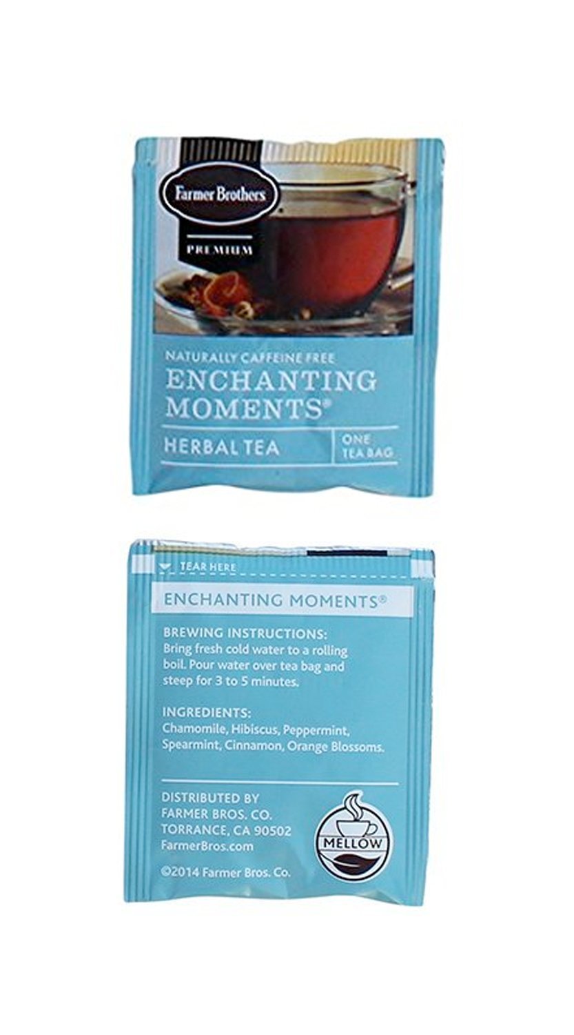 Farmer Brothers Enchanting Moments Herbal Tea - 25 Count Box