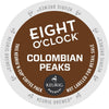 Eight O Clock, Colombian Peaks, Single-Serve Keurig K-Cup Pods, Medium Roast Coffee, 144 Count (6 Boxes of 24 Pods)