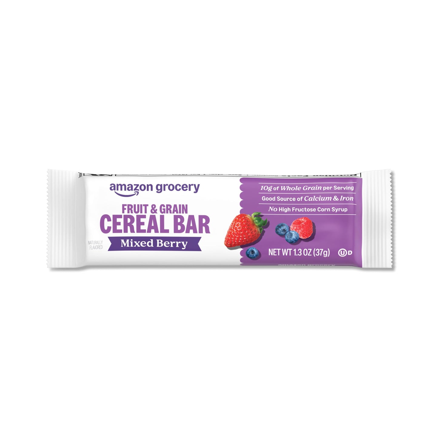 large online retailer Grocery Mixed Berry Cereal Bar, 8 Count, 1.3 Oz, Berry Flavor
