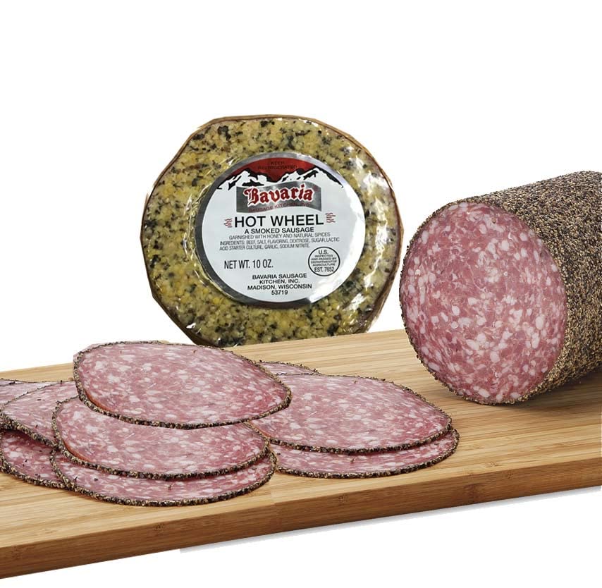 Generic Deluxe Charcuterie Board - Summer Sausage, Salami, Cheese - 40 oz Gift Set
