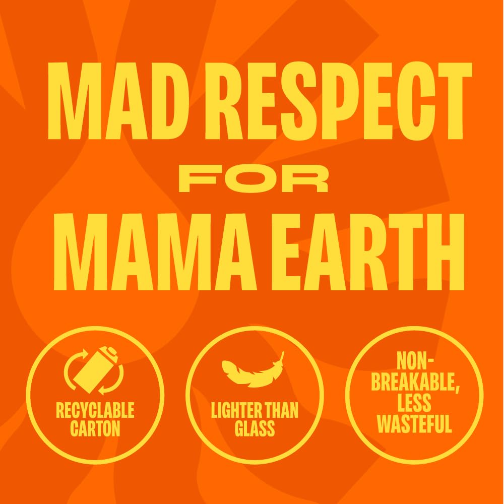 Revl Fruits 100% Juice, No Added Sugar, Pineapple Mango, Truly Tropical, 32 Fl Oz. Carton (Pack Of 6)