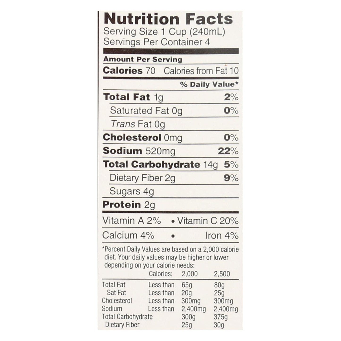 Organic Creamy Broccoli Soup 32 Ounces (Case of 12)