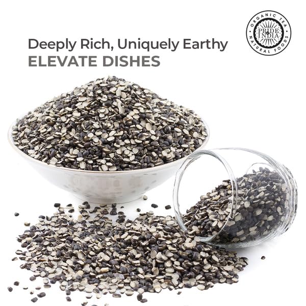 Pride Of India - Pack Of 6 - Indian Split Black Gram Matpe Beans - Protein & Fiber Rich Urad Dal, 3 Pound Jar