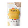 Waka Instant Green Tea Mix, Mango Flavored - 100% Tea Leaves, No Additives, Unsweetened Travel Size Tea Powder - Easy Quick Hot