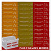 Savory Choice Reduced Sodium Broth Concentrate Variety Pack - 10 Each of Beef, Chicken, Vegetable Packets (30 Total), 9 Soup & S