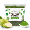 TEA ZONE Green Apple Popping Pearls for Beverages and Desserts, 7 lbs