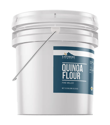 Earthborn Elements Quinoa Flour 3.5 Gallon Bucket, Vegan, Baking & Cooking