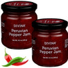 DIVINA Peruvian Pepper Jam, Vegan, 8.5 oz (2-Pack)