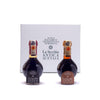 La Secchia - Duetto Of Traditional Balsamic Vinegar Of Modena Dop With Aging Of 20 And 35 Years, Two Bottles Of 100 Ml With Glas