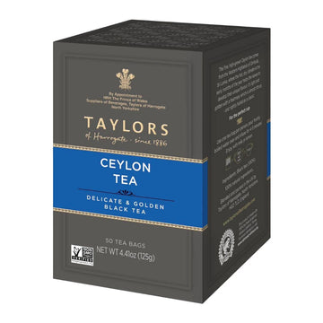 Taylors Of Harrogate Pure Ceylon, 50 Teabags