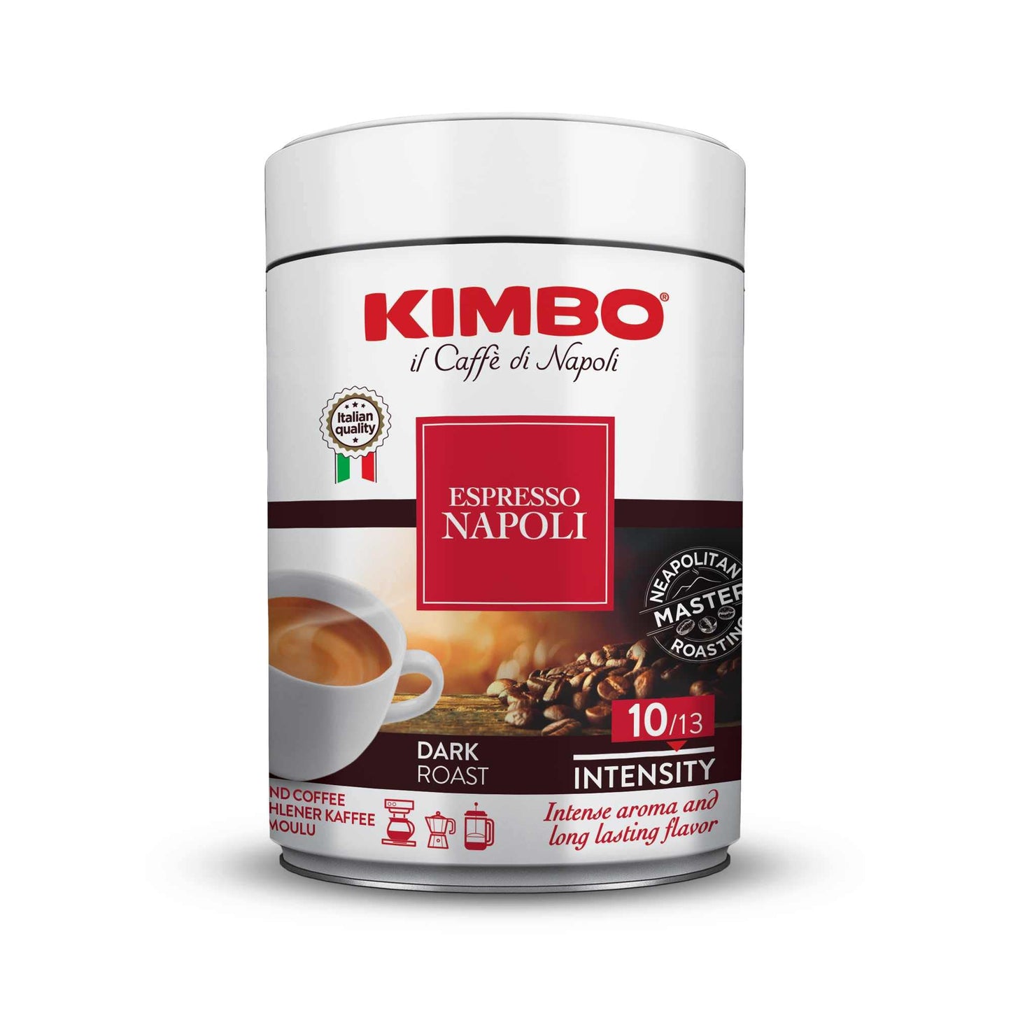 Kimbo Caffe - Espresso Napoletano (Ground) - 8.8 Oz Can