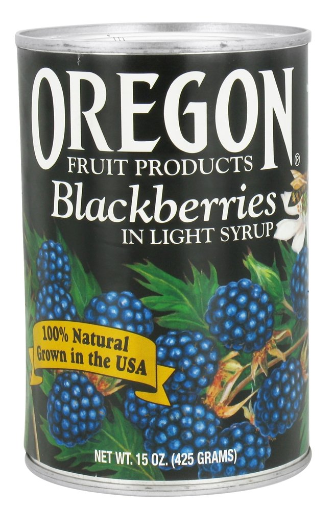 Oregon Blackberry,15 Oz Can (Pack of 8)