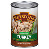 Keystone Meats All Natural Heat and Serve Canned Turkey - 14.5 oz - Fully Cooked and Ready to Eat Canned Meat - All White Meat -