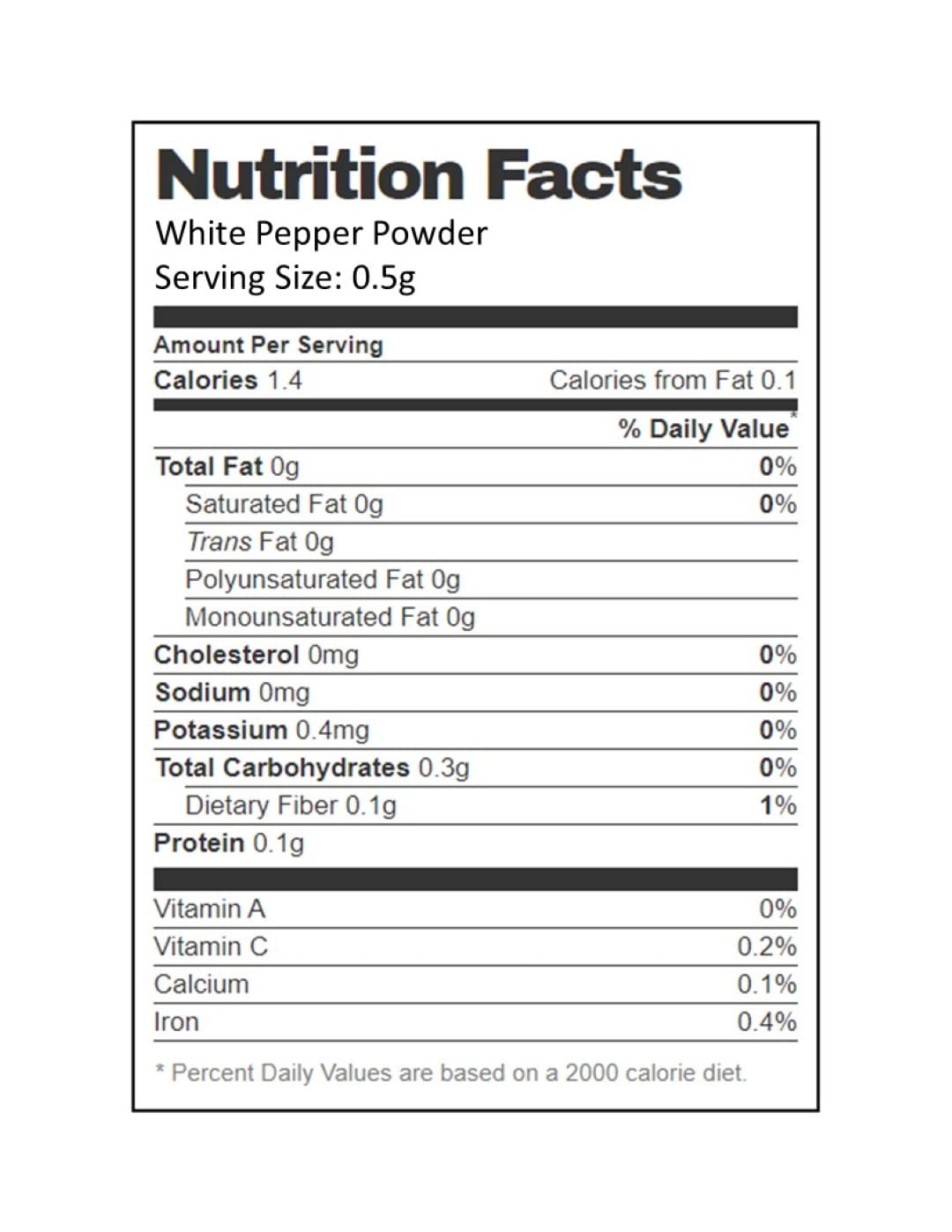 Aiva Ground White Pepper Powder (2 Lb Bulk) | A-Grade White Peppercorns For Cooking, Seasoning, And Marinades