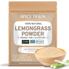 Spice Train Lemongrass Powder (226G8Oz) Non Gmo, Gluten Free, 100% Raw, Sourced From India, For Cooking, Smoothies, Tea, Packed