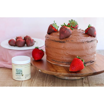 Olivenation Strawberry Fruit Powder, Freeze Dried, Non-Gmo, Kosher, Gluten Free, Vegan - 10 Pounds