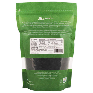 Kevala Organic Black Cumin Seeds – 32 Oz – 2 Lb – Raw Black Seeds – Nigella Sativa – Gluten Free – Vegan – For Cooking And Baking - Resealable Bag