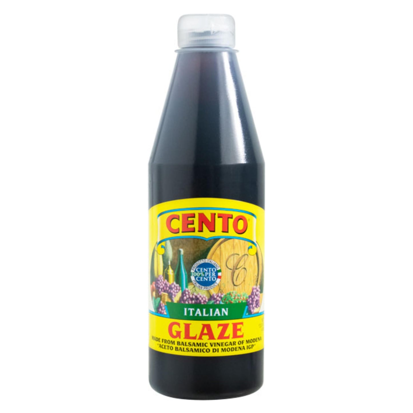 Cento Italian Balsamic Glaze 13.8 Oz Balsamic Vinegar of Modena Made in Italy